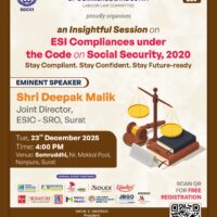 ESI Compliances under the Code on Social Security, 2020 – SGCCI